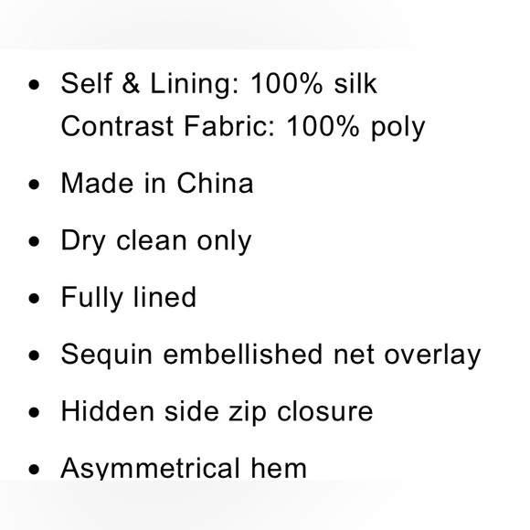 Michelle Mason Sequin One Shoulder Dress - Picture 9 of 9